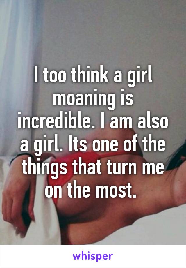 Girl Moaning